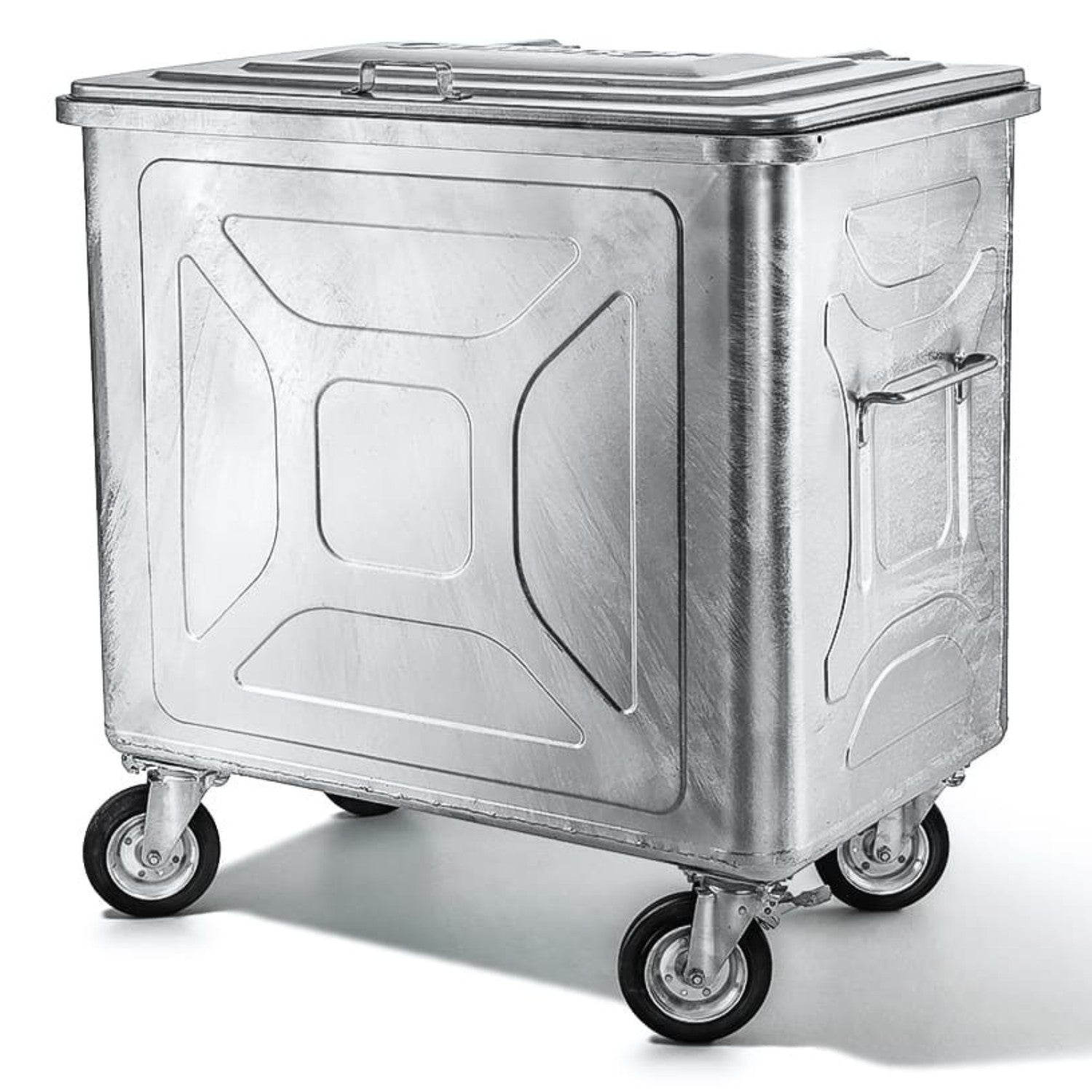 Ochsner Original Abfallcontainer für Haushalt- und Gewerbeabfälle aus Stahl