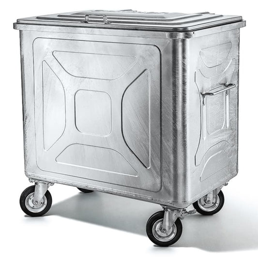 Ochsner Original Abfallcontainer für Haushalt- und Gewerbeabfälle aus Stahl